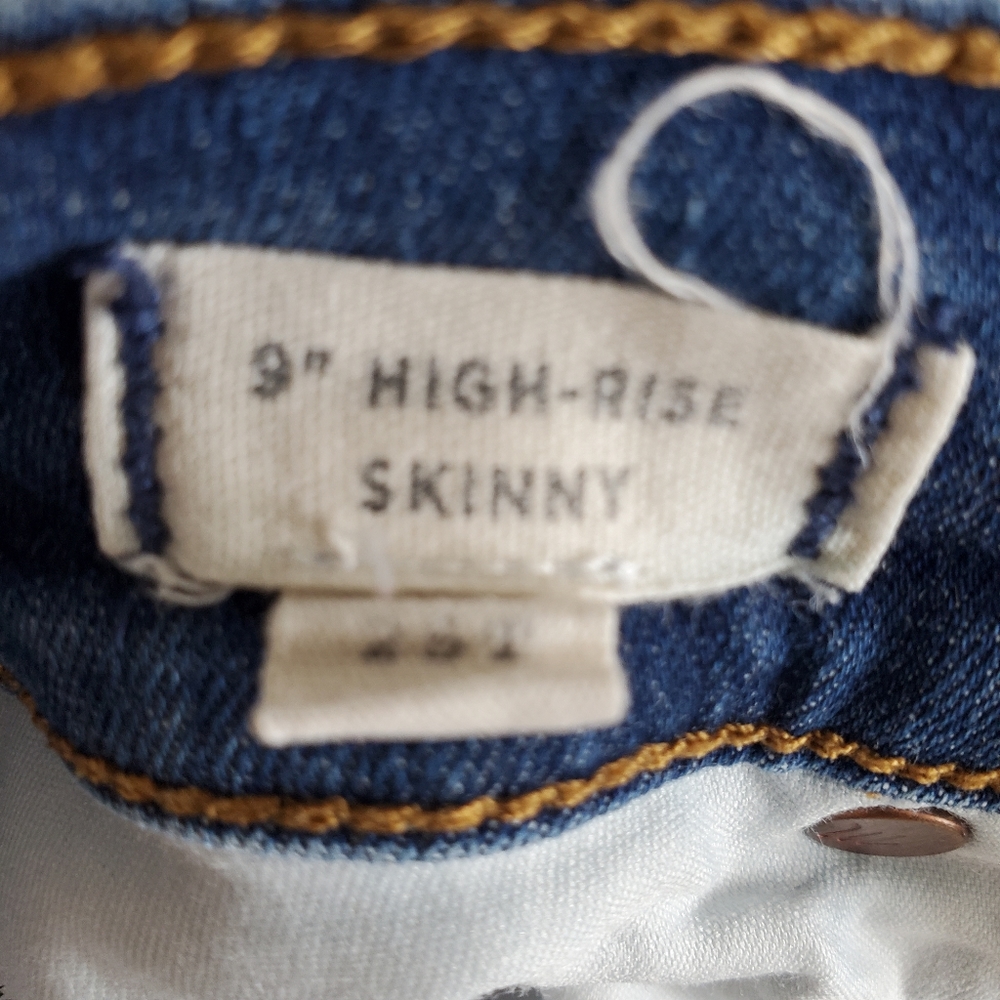 Madwell 9 inch high rise skinny 25 T jeans - Picture 7 of 7